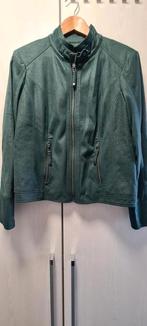 Donkergroen gevoerd jasje, mt 40/L Merk: Witteveen., Kleding | Dames, Ophalen of Verzenden, Zo goed als nieuw, Groen