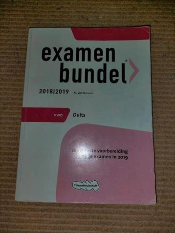 VWO examenbundel Duits, 2018/2019 voor €2,- beschikbaar voor biedingen