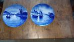 twee Wandborden met schepen, Antiek en Kunst, Ophalen of Verzenden