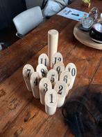 Houten Camping Spel - Mölkky Bowlen, Hobby en Vrije tijd, Gezelschapsspellen | Overige, Een of twee spelers, Ophalen of Verzenden