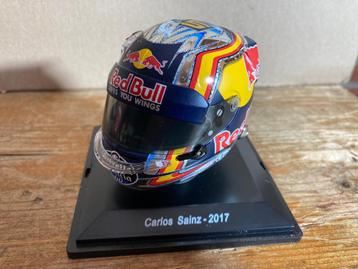 ✅ Carlos Sainz 2017 helm 1:5 Spark Toro Rosso STR12 F1 1/5 beschikbaar voor biedingen