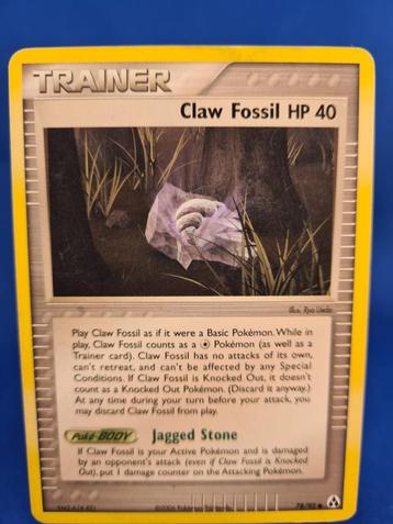 Claw Fossil 78/92 - Legend Maker beschikbaar voor biedingen