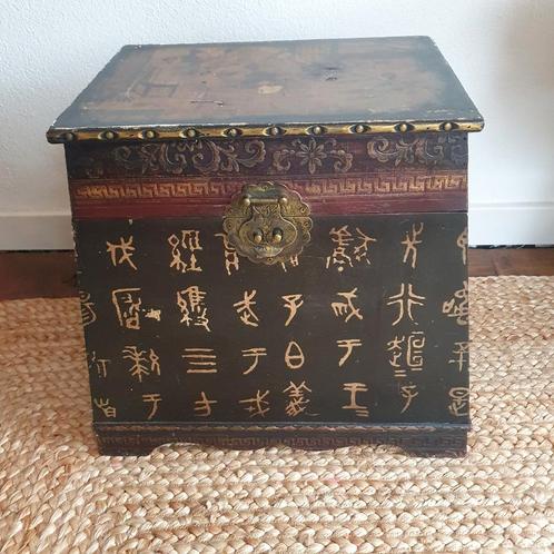 Chinese kist, Huis en Inrichting, Woonaccessoires | Kisten, Zo goed als nieuw, Minder dan 50 cm, Minder dan 50 cm, Minder dan 50 cm