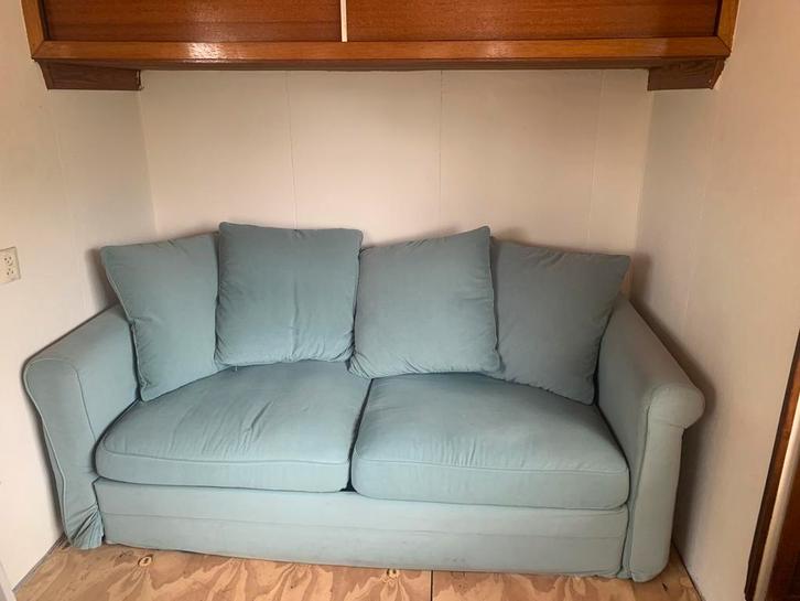 Ikea slaapbank gronlid, Huis en Inrichting, Banken | Bankstellen, Zo goed als nieuw, Rechte bank, Tweepersoons, 150 tot 200 cm
