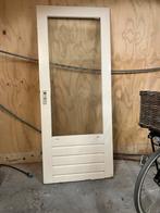 Te koop buitendeur met draadglas 820x2000, Doe-het-zelf en Verbouw, Deuren en Horren, Ophalen, Zo goed als nieuw, Buitendeur, 200 tot 215 cm