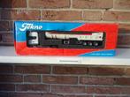 Tekno  Scania  6 x 2  met  tankoplegger  van  Esso., Hobby en Vrije tijd, Modelauto's | 1:50, Ophalen of Verzenden, Zo goed als nieuw