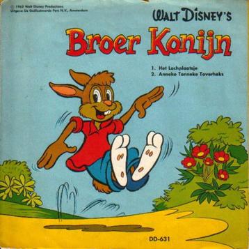 Walt Disney Flex Single (1963) BROER KONIJN beschikbaar voor biedingen