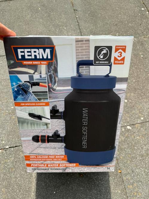 Waterontharder Ferm, Witgoed en Apparatuur, Waterontharders, Zo goed als nieuw, Waterontharder met zout, Ophalen