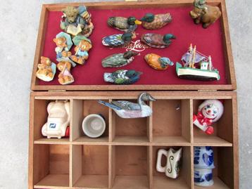 Diverse miniatuur figuurtjes beschikbaar voor biedingen