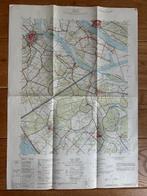 Stafkaart Brielle 1957, Verzamelen, Ophalen of Verzenden, Landmacht, Nederland, Overige typen