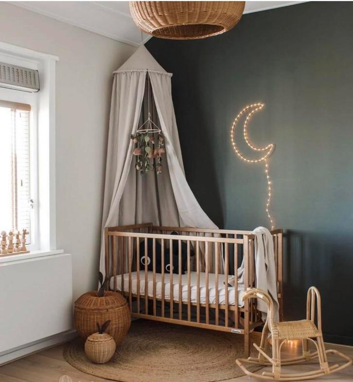 Woodies Ledikant met matras+ Verschoontafel - Klassiek Model, Kinderen en Baby's, Kinderkamer | Commodes en Kasten, Gebruikt, Commode