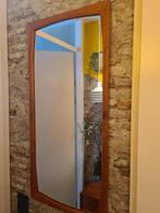 Prachtige vintage Deense teak houten spiegel, Minder dan 50 cm, Ophalen of Verzenden, Zo goed als nieuw, Minder dan 100 cm