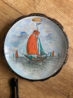 Wandbord België H. Bequet, Antiek en Kunst, Antiek | Wandborden en Tegels, Ophalen of Verzenden