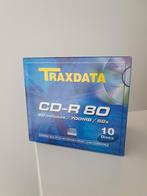 10x Traxdata CD-R 80 700MB 52x - nieuw, Ophalen, Nieuw, Cd, Traxdata