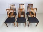 Vintage McIntosh stoelen, Ophalen, Zo goed als nieuw, Bruin, Vijf, Zes of meer stoelen