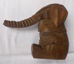 olifant houten notenkraker  jaren 30, Antiek en Kunst, Verzenden