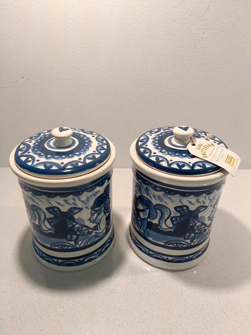 Blond Amsterdam Delfts Blauw voorraadpotten, Huis en Inrichting, Keuken | Servies, Zo goed als nieuw, Overige typen, Blond Amsterdam