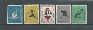 Nederland 1956, NVPH 676 t/m 680, postfris. beschikbaar voor biedingen