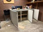 Robuuste opbergkast, Ophalen, Gebruikt, Hout