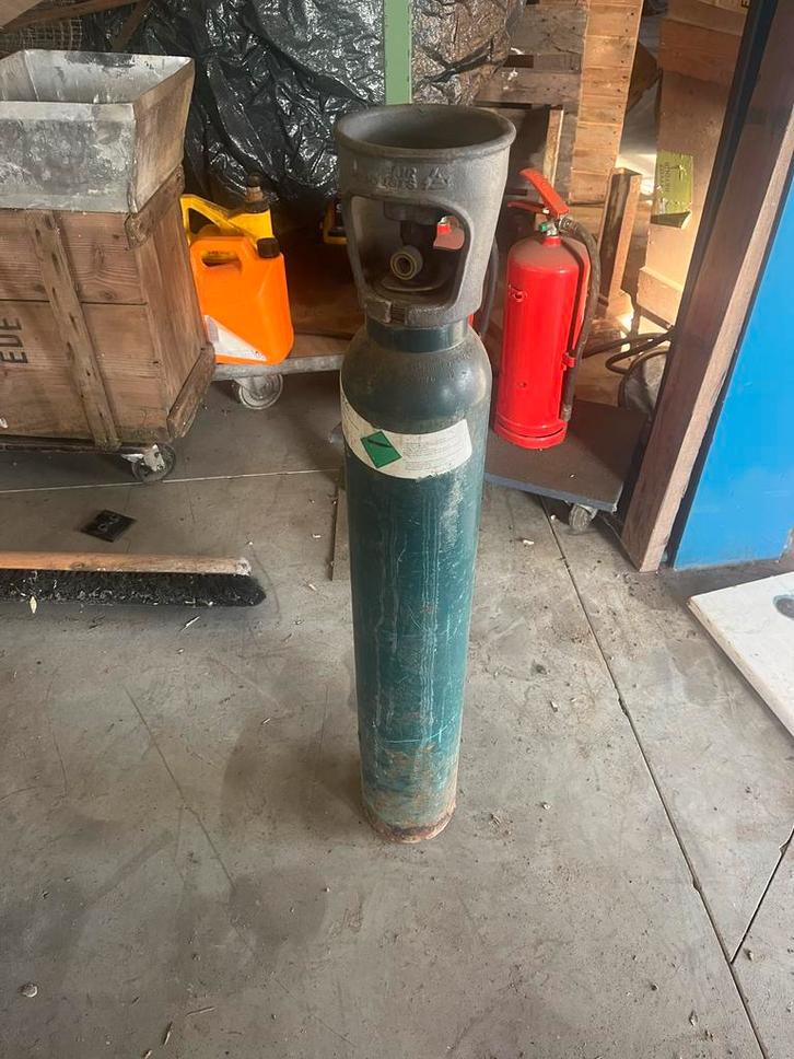 Lege CO2 gasfles voor lasapparaat, Doe-het-zelf en Verbouw, Gereedschap | Lasapparaten, Gebruikt, Co2, Minder dan 150 ampère, Ophalen