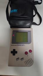 Nintendo Gameboy + Cuby case, Spelcomputers en Games, Spelcomputers | Nintendo Game Boy, Met beschermhoes of tas, Gebruikt, Ophalen of Verzenden