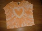 s100 - leuk shirtje Divided ( maat M), Divided, Oranje, Ophalen of Verzenden, Zo goed als nieuw