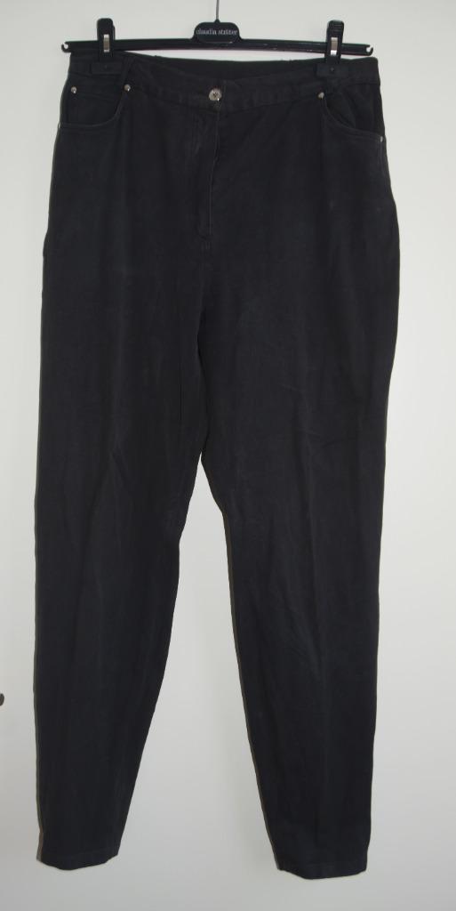 Zwarte Copines broek maat 42, Kleding | Dames, Broeken en Pantalons, Gedragen, Maat 42/44 (L), Zwart, Lang, Ophalen of Verzenden