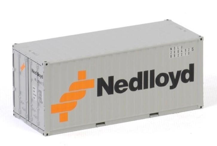WSI 20 FT CONTAINER - NEDLLOYD, Hobby en Vrije tijd, Modelauto's | 1:50, Nieuw, Bus of Vrachtwagen, Wsi, Ophalen of Verzenden