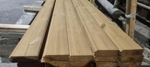 Thermowood profielen balken 42x140x4200mm0 blokhut, Tuin en Terras, Palen, Balken en Planken, Nieuw, Planken, 250 cm of meer, Hardhout