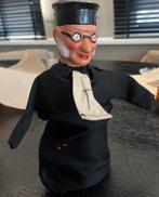 Antieke handpop papier mache marionet van Guignol rechter, Antiek en Kunst, Antiek | Speelgoed, Verzenden