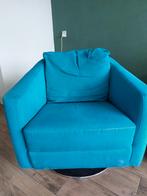 20 euro per stuk , 2 resent gereinigd blauwe fauteuils, Ophalen of Verzenden, Zo goed als nieuw