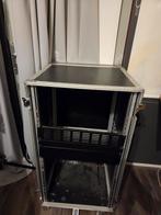 19 inch rack flightcase (met wieltjes), Muziek en Instrumenten, Behuizingen en Koffers, Ophalen, Gebruikt, Overige instrumenten