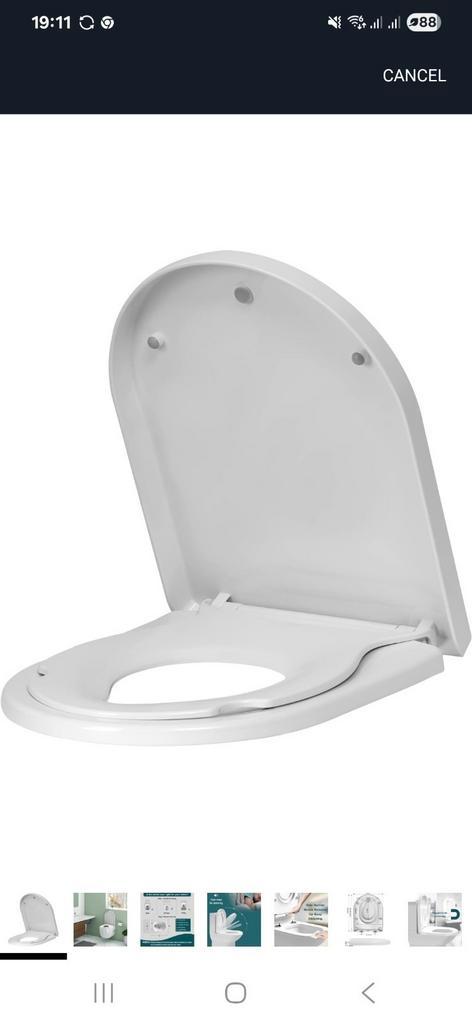 WOLTU wcbril.met verkleiner, Doe-het-zelf en Verbouw, Sanitair, Nieuw, Ophalen of Verzenden
