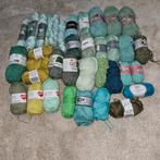 Groen katoen garen bollen hiertegen Hema Rio yarn big sandy, Ophalen of Verzenden, Nieuw, Breien of Haken, Wol of Garen