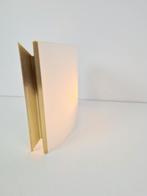 Regency Panzeri Tecla wandlamp messing opaline glas ’80 goud, Huis en Inrichting, N, N, Regency vintage, Ophalen of Verzenden