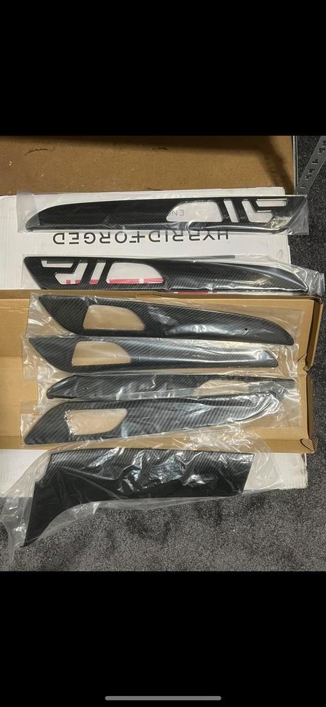 Mercedes GLE deurbekleding sierlijst carbon interieurbekledi, Auto-onderdelen, Interieur en Bekleding, Nieuw, Ophalen of Verzenden