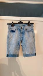 Dames korte spijkerboek blauw maat 36, Ophalen of Verzenden, Gedragen, Blauw, W28 - W29 (confectie 36)