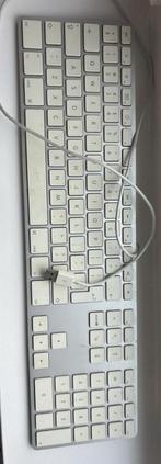 Originele aluminium Apple toetsenbord Model No: A1243, Computers en Software, Toetsenborden, Ophalen of Verzenden, Gebruikt, APPLE