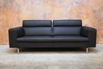 Refurbished zwarte leren Leolux Horatio design bank np 7800!, Leolux, Leolux, Design, Driepersoons