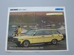 FT 682 FIAT BRAVA (131) station wagon. 1978. folder, Ophalen of Verzenden, Zo goed als nieuw, Overige merken