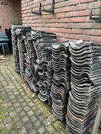 Gratis ophalen dakpannen - Zwart/Grijs 200+ stuks, Ophalen, Gebruikt, Steen of Klei, 15 m² of meer