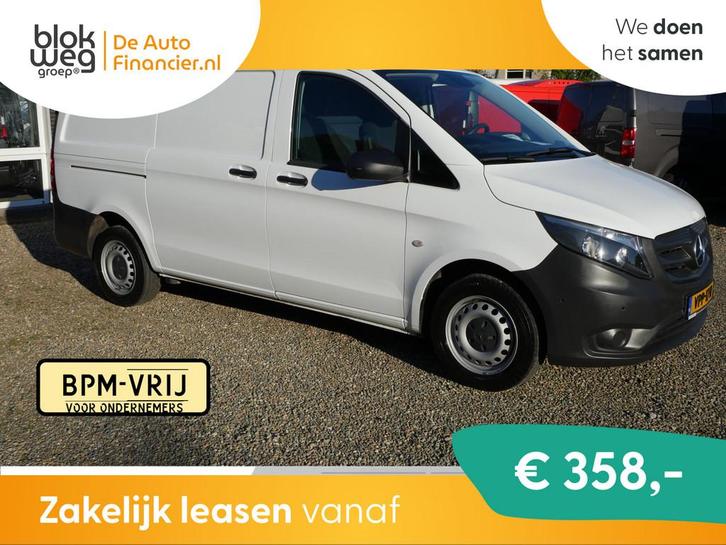 Mercedes-Benz Vito 116 CDI 160PK, Lang, Airco € 21.500,00, Auto's, Bestelauto's, Bedrijf, Te koop, ABS, Achteruitrijcamera, Airbags