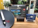 JVC 28" HD LED TV + Satelliet Set. Nieuw staat., Ophalen, LED, 50 Hz, HD Ready (720p)