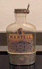 Vintage Martell 3 Star Cognac fles heupfles (1920s), Ophalen of Verzenden, Zo goed als nieuw