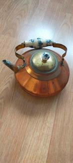 Koperen theepot Vintage, Antiek en Kunst, Antiek | Koper en Brons, Ophalen of Verzenden