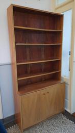 GRATIS boekenkast Costa-Ricaans tropisch hardhout, Ophalen, Klassiek, stijlvol, past in elk interieur, uniek in Nederland, 50 tot 100 cm