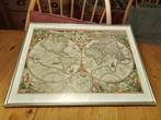 Oude kaart van de. wereld door P. Plancius 1594, Onbekend, Ophalen of Verzenden, 1800 tot 2000, Nederland