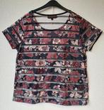 Dames top, blouse, shirt, korte mouw, Seven Sisters, M, Kleding | Dames, Tops, Maat 38/40 (M), Seven Sisters, Zwart, Ophalen of Verzenden