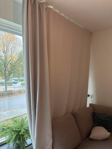 Beige Semi-Verduisterende Gordijnen - Home Creations beschikbaar voor biedingen