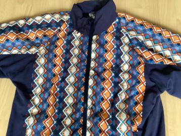 Zomerjack blauw,wit en oranje katoen maat 164 jongen/meisje beschikbaar voor biedingen